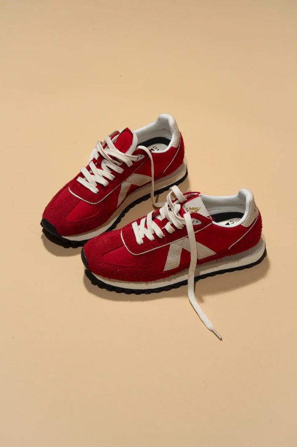 ASVLT The Gate Red Snake Gold Sneaker