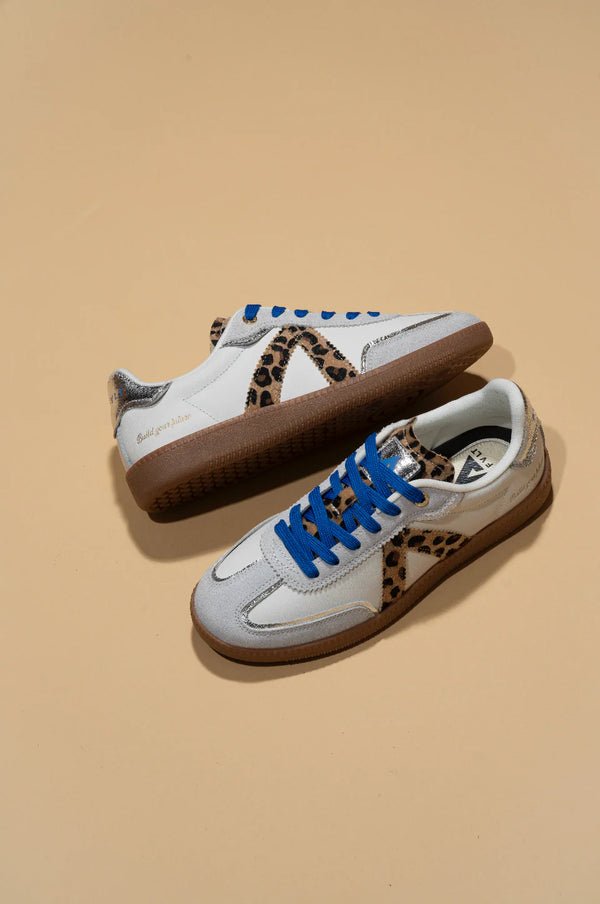 ASFVLT elite classic white leopard silver blue