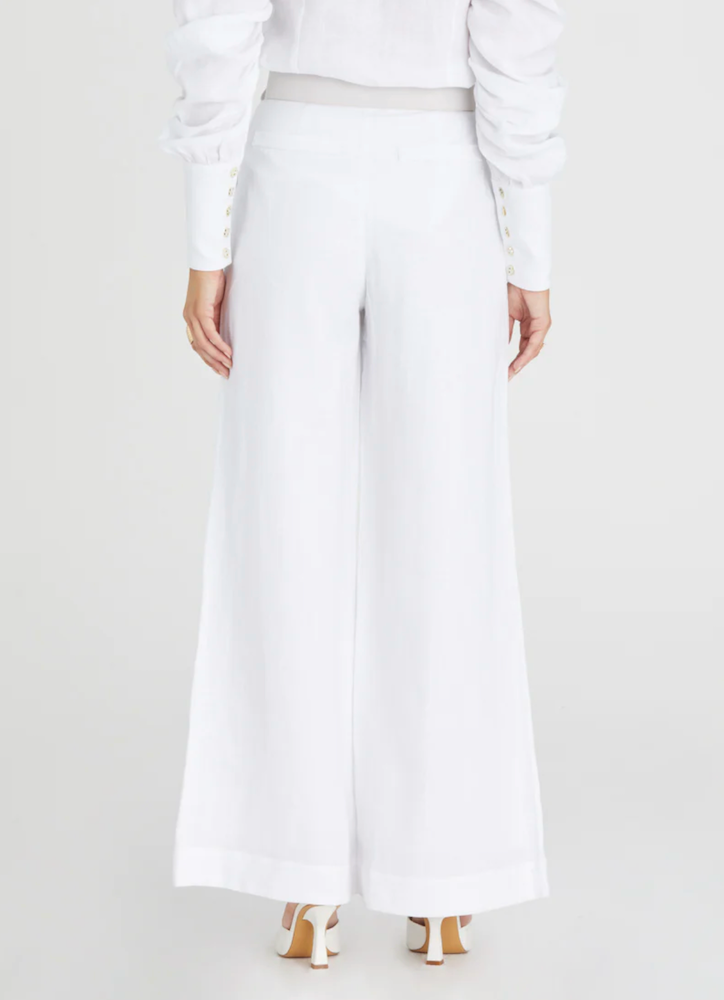 Resort Audrey Pant: White