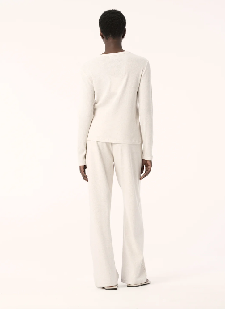 Autumn PJ Set / White Marle