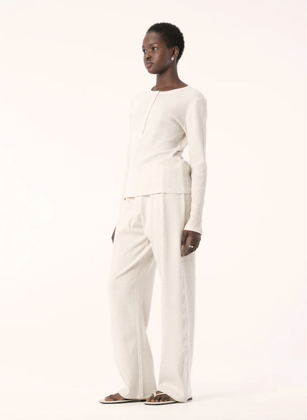 Autumn PJ Set / White Marle