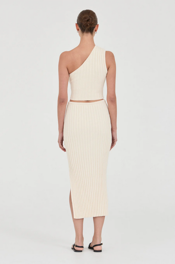 Rowan Cotton Tube Skirt / Natural