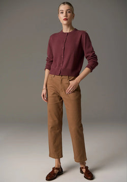 Largo Cardigan / Rasberry