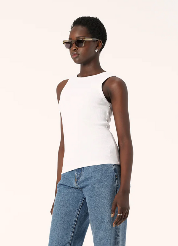 Nola Tank: White
