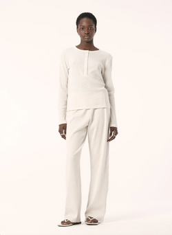 Autumn PJ Set / White Marle