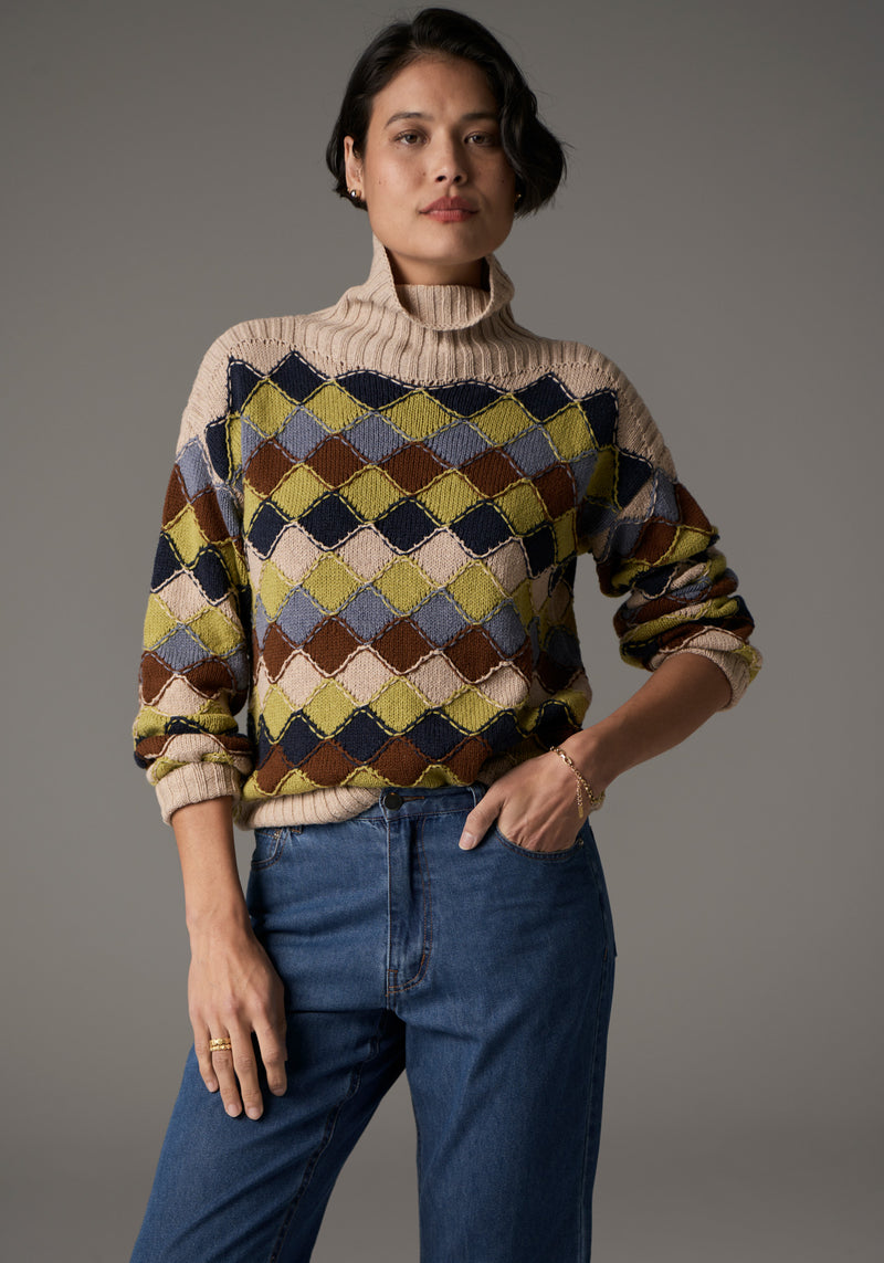 Harper Straight Leg Crop Jean / Denim