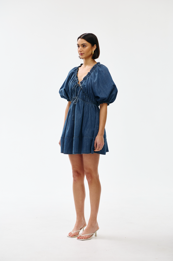 Pia Mini Dress / Denim
