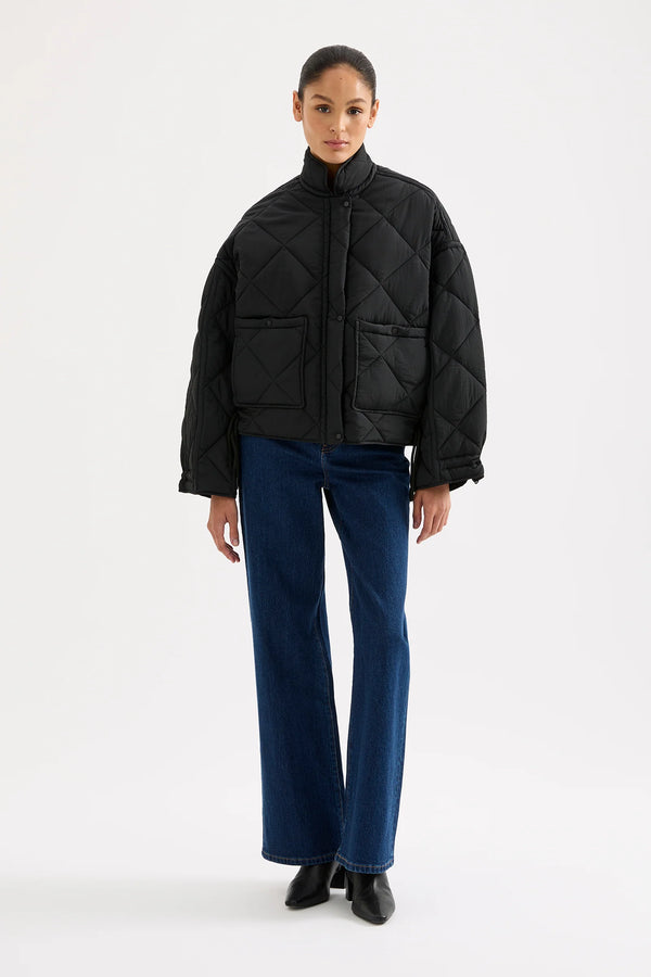 Sloane Puffer Jacket / Black