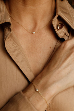 Sylvie Necklace - Sterling Silver