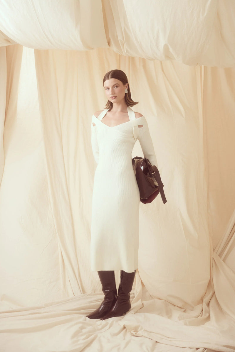 Maisie Knit Halter Dress