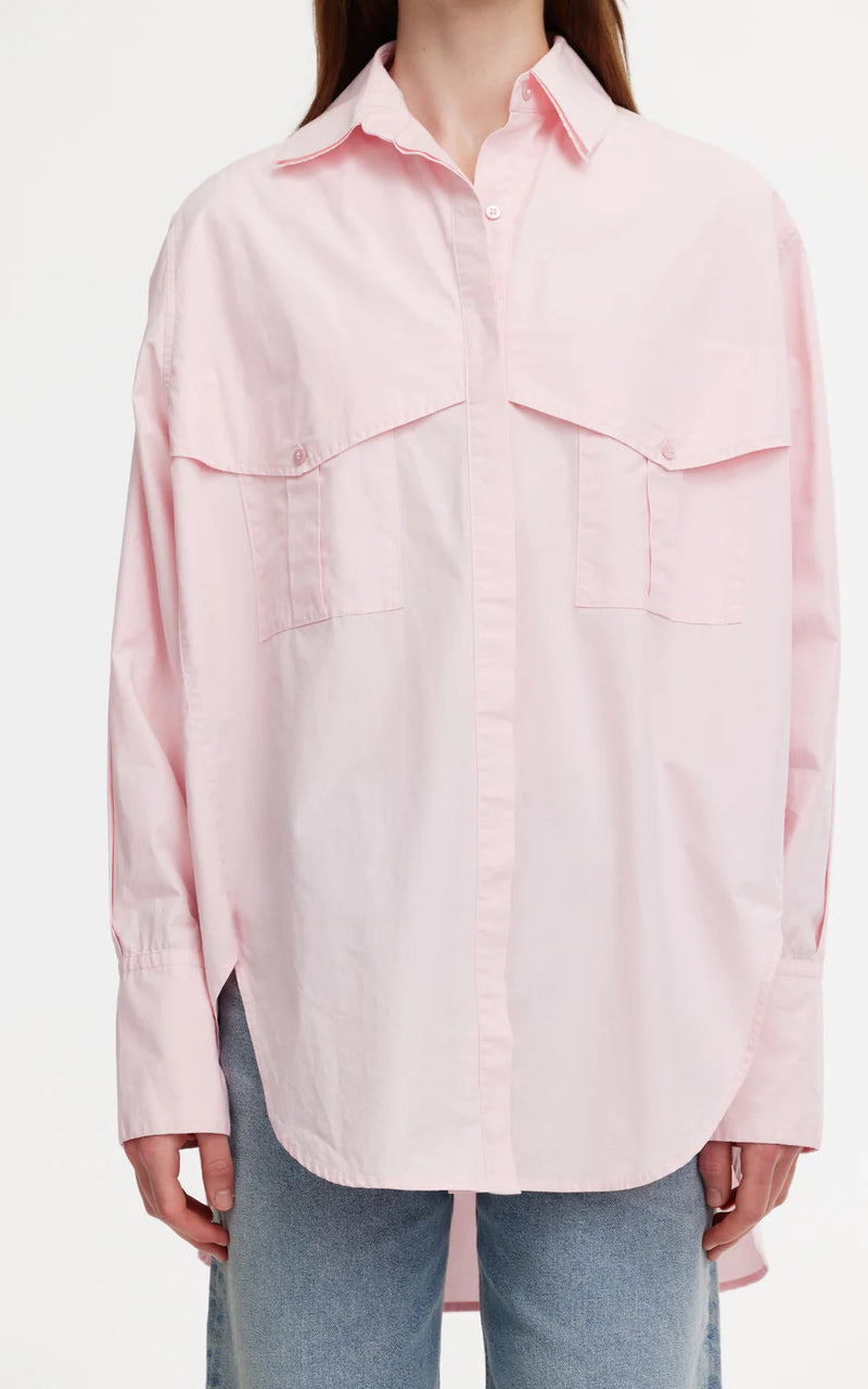 Riley Shirt - Blush Pink